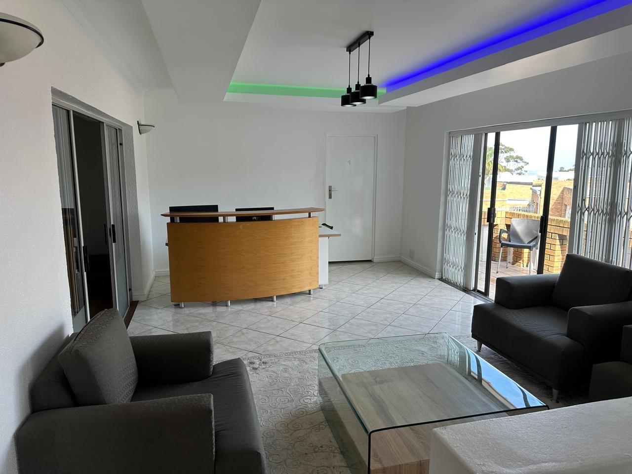 Reception and guest lounge at Plattekloof Guest House